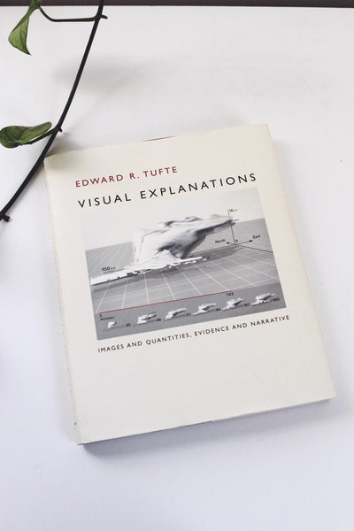 Visual Explanations: Images and Quantities, Evidence and Narrative by Edward R. Tufte Vintage Book