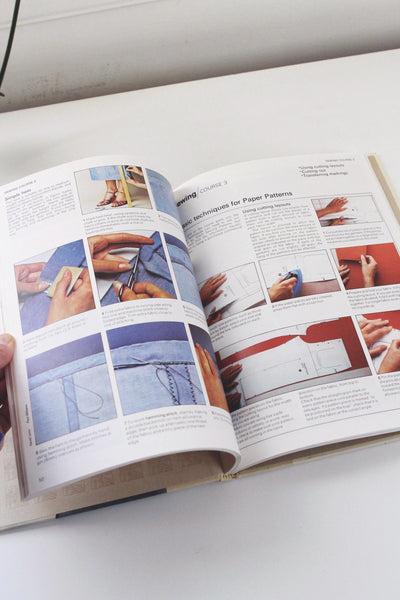 Stitch by Stitch: A Home Library of Sewing, Knitting, Crochet and Needlecraft, Volume 1, published by Torstar Books Vintage Book