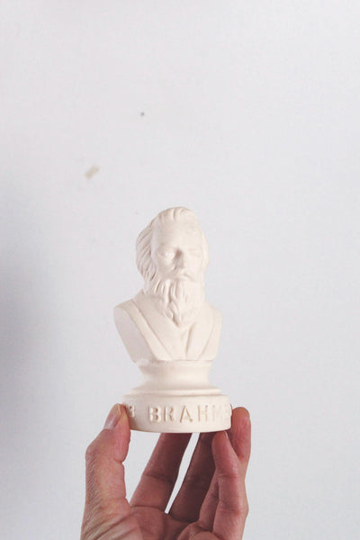 Vintage Halbe Composer Statuettes Bust Figurines Miniatures