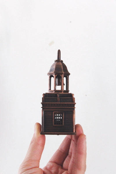 Vintage Miniature Die-Cast Metal Antique Copper Pencil Sharpeners