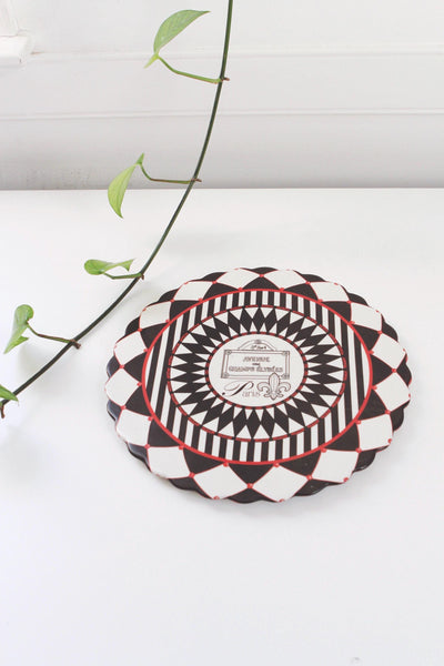 Vintage Cite Ambiance Avenue Des Champs Elysees Paris Ceramic Dish Plate Tray
