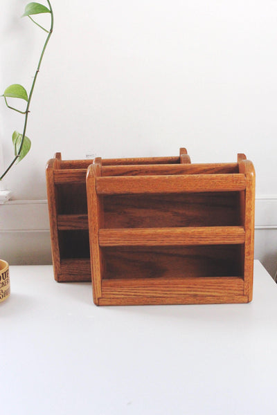 Vintage Wooden Storage Cabinet Display Trinket Shelf or Spice Rack | Sold Individually