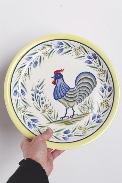 Vintage Seymour Mann Provincial Hand Painted Rooster Plate | Sold Individually