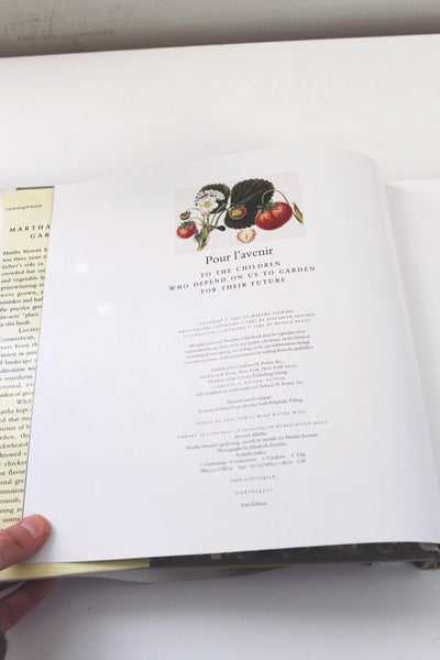 Martha Stewart's Gardening Month by Month Vintage Hardcover Book 1991 First Edition