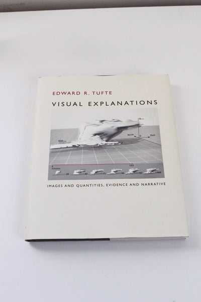 Visual Explanations: Images and Quantities, Evidence and Narrative by Edward R. Tufte Vintage Book