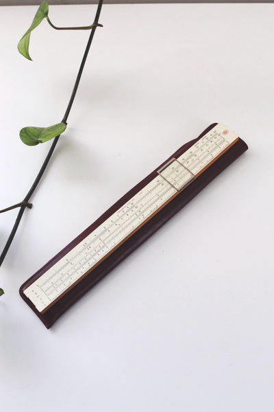 Vintage Frederick Post Co. Versalog 1460 Bamboo Slide Rule Hemmi, Japan