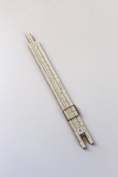 Vintage Frederick Post Co. Versalog 1460 Bamboo Slide Rule Hemmi, Japan