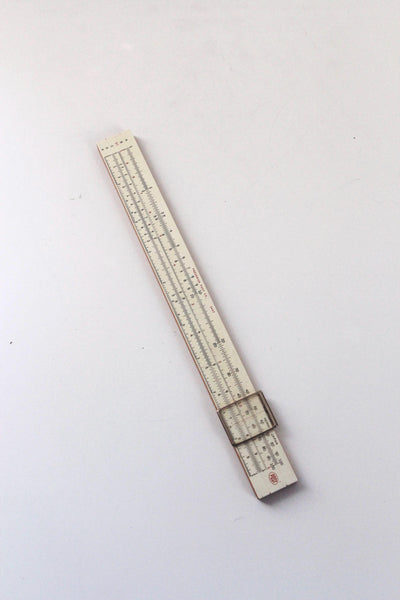 Vintage Frederick Post Co. Versalog 1460 Bamboo Slide Rule Hemmi, Japan