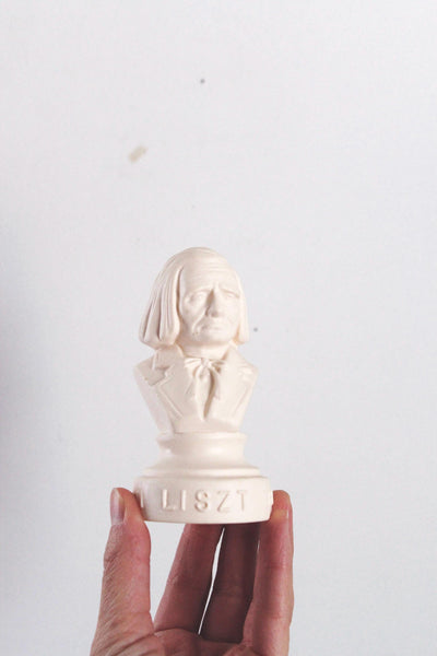 Vintage Halbe Composer Statuettes Bust Figurines Miniatures