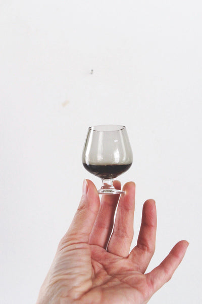 Vintage Mid-Century Modern MCM Multicolored Cordial Shot Glasses