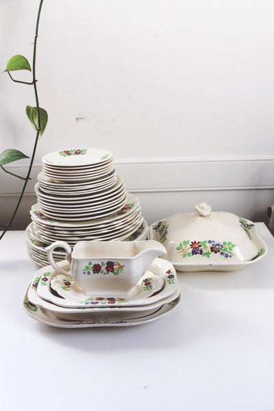 Vintage Golden State Pattern by Copeland Spode Dinnerware Set Plates England | Sold Individually