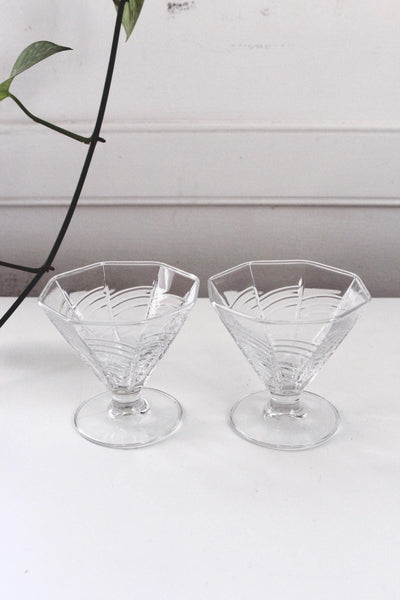 Vintage Dansk Summerhouse Dessert Stems or Champagne Coupes