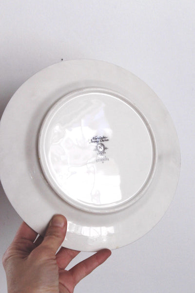 Set of 4 or 8 Vintage China Salad Plates - Noritake "Finale" pattern (7213)