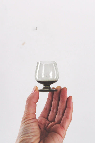 Vintage Mid-Century Modern MCM Multicolored Cordial Shot Glasses