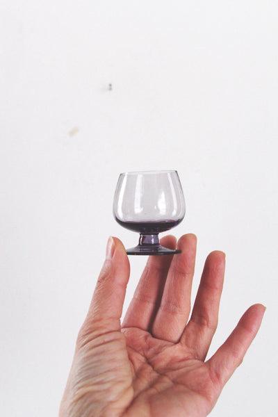 Vintage Mid-Century Modern MCM Multicolored Cordial Shot Glasses