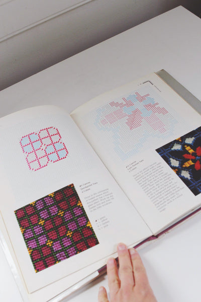 The New World of Needlepoint: 101 Exciting Designs in Bargello, Quickpoint, Grospoint, and Other Repeat by Lisbeth Perrone Vintage Book