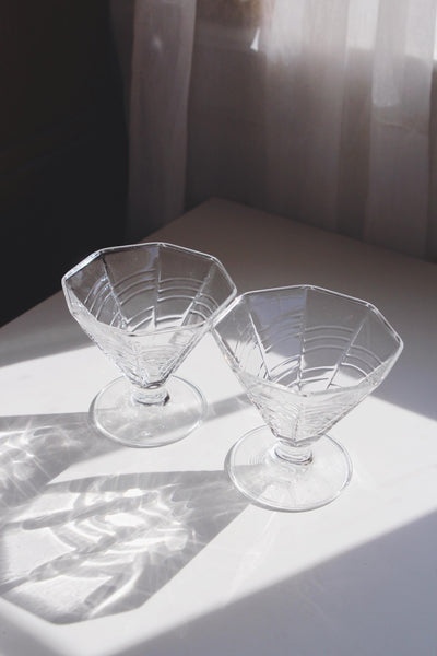 Vintage Dansk Summerhouse Dessert Stems or Champagne Coupes