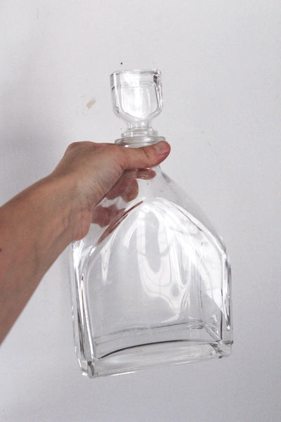 Vintage Luigi Bormioli "Light & Music" Crystal Decanter