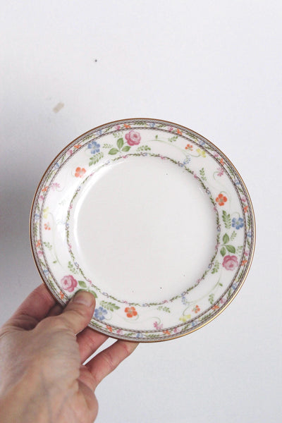 Set of 4 or 7 Vintage Bread Plates - Franciscan Desert Rose USA Made 40s