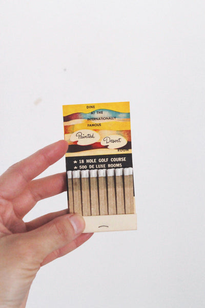 Vintage Matchbook Desert Inn - Las Vegas, Retro, Western, 50 60s