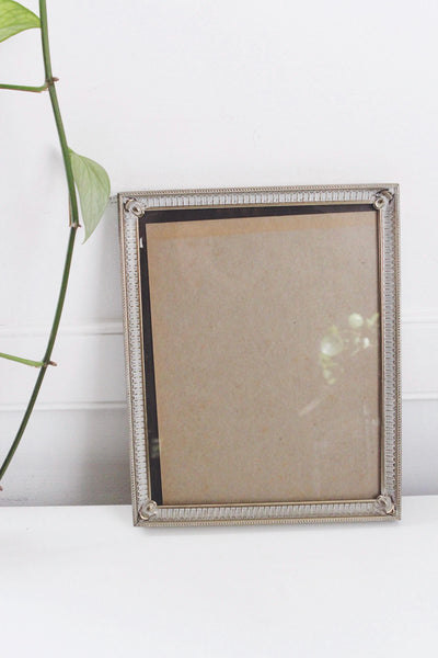 Vintage Metal Gold Brass Picture Frame 8x10 - Mid Century Decor