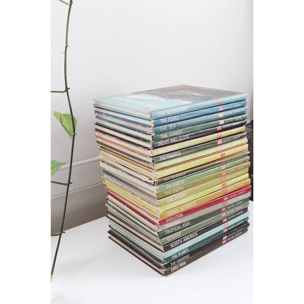 Time-Life Nature Library Book Collection - 24-Volume Set Hardcover - Mid Century 1960s