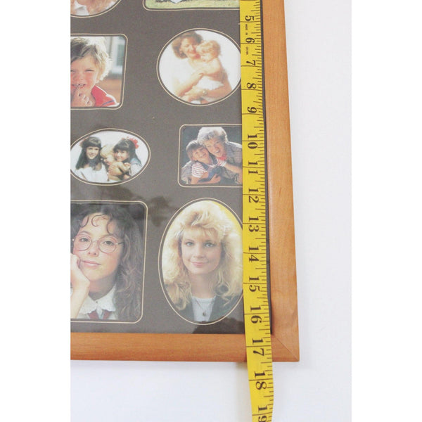 Vintage Collage Wood Picture Frame 16x20 - Multi- Photo, Art, Wall Hanging