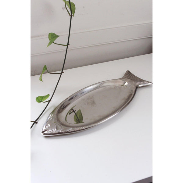 Vintage Fish Serving Platter Tray - WMF Cromargan 18/10 Stainless Steel, Silver
