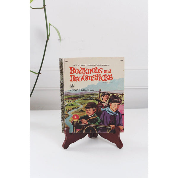 Bedknobs And Broomsticks Little Golden Book Walt Disney Productions 1971 Authorized Edition Vintage