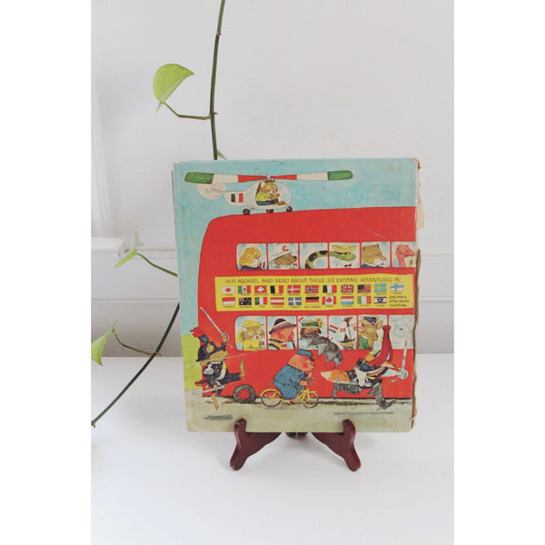 Richard Scarrys Busy Busy World Giant Golden Book 1965 Vintage Childrens Book