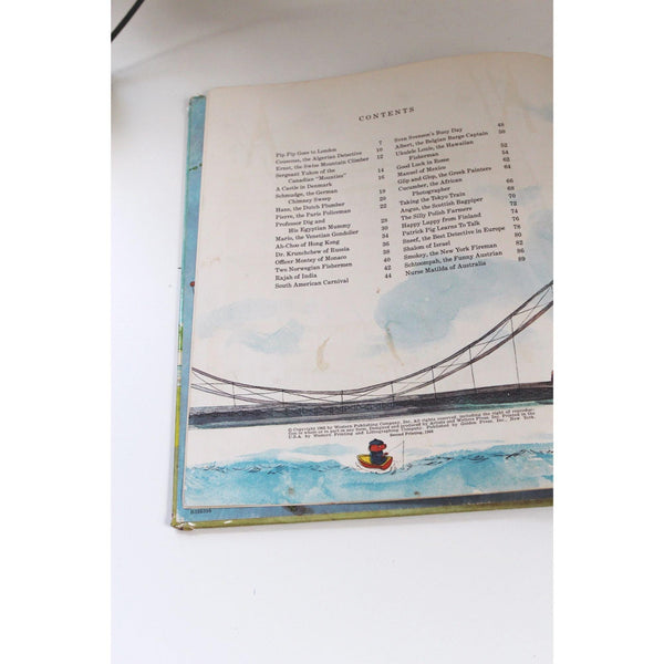 Richard Scarrys Busy Busy World Giant Golden Book 1965 Vintage Childrens Book