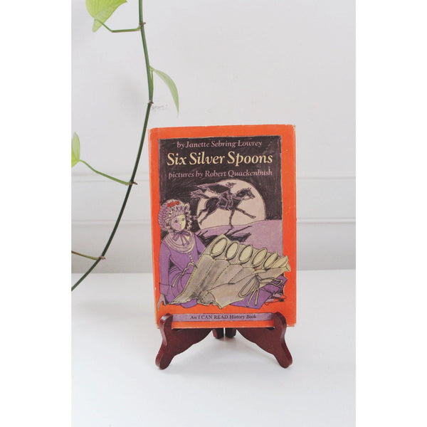 Six Silver Spoons By Janette Sebring Lowrey 1971 Hardcover I Can Read History Book Illustrated By Robert Quackenbush