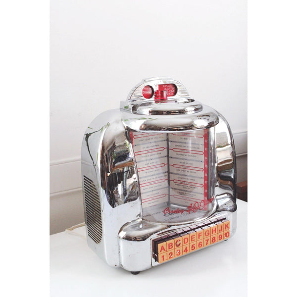 Vintage Crosley CR-9 Select-O-Matic Diner Jukebox Radio - Collectors Edition, Retro AM/FM Cassette - With Box