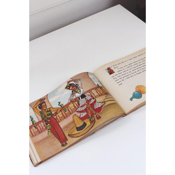 The Dancing Queen By Rudy Finst Vintage 1946 Illustrated Childrens Book Hardcover