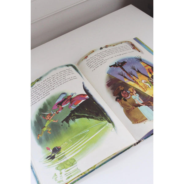 Walt Disneys Peter Pan Big Golden Book 1969 Vintage Childrens Storybook