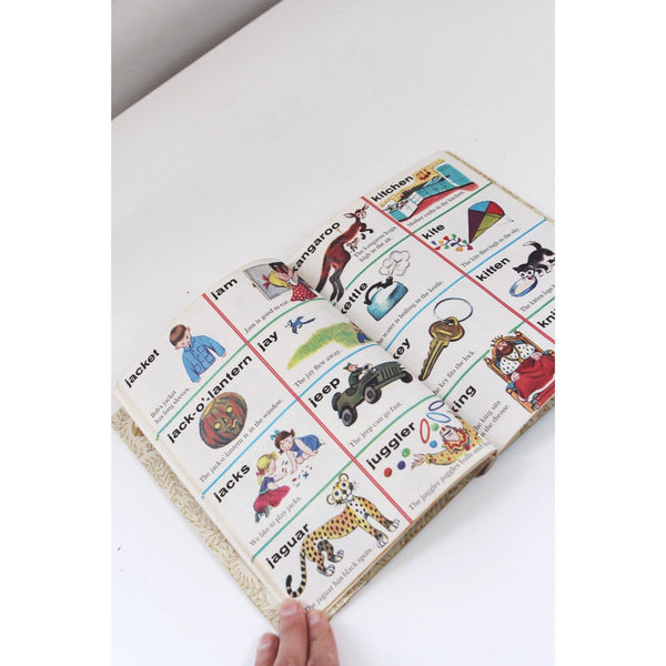 Little Golden Book Picture Dictionary 1976 Vintage Childrens Illustrated Hardcover