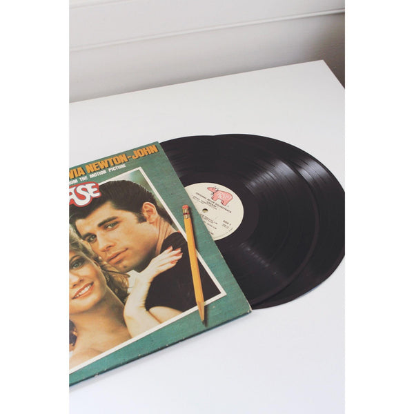 Grease Original Motion Picture Soundtrack Vinyl LP Double Album Vintage 1978 RSO Records