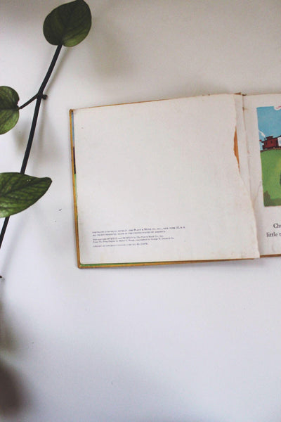 The Little Engine That Could Hardcover Vintage Childrens Book