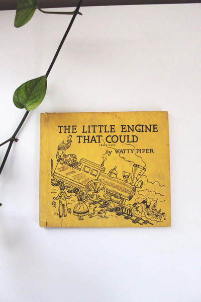 The Little Engine That Could Hardcover Vintage Childrens Book