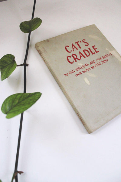 Cats Cradle Ron Spillman Jack Ramsay Vintage Hardcover Book Humor Photography