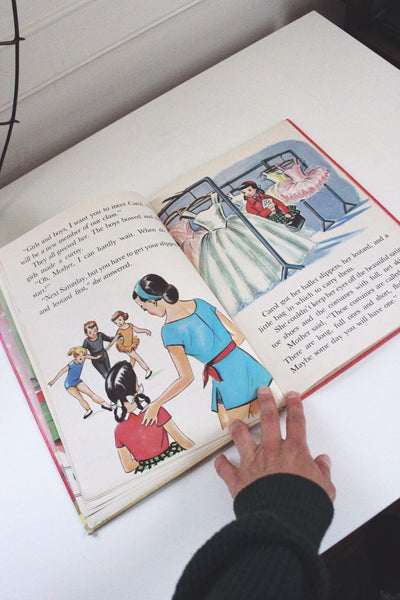 Little Ballerina Dorothy Grider Giant Book Vintage 50s Rare Childrens Book Rand McNally