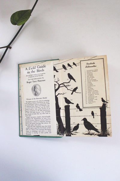 A Field Guide To The Birds By Peterson Vintage Hardcover Book 43rd Printing Ornithology Reference