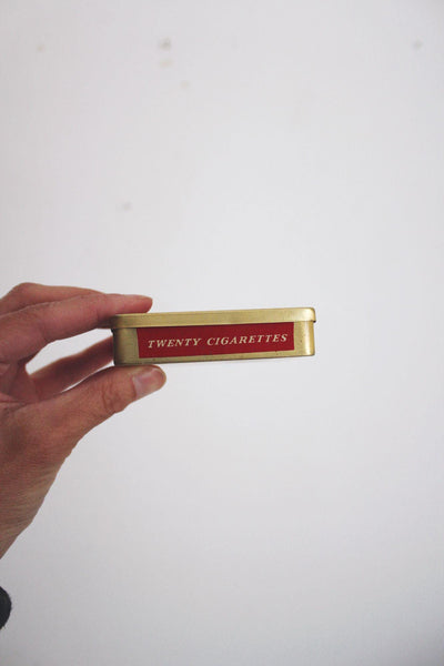 Vintage Benson Hedges Super Virginia Cigarette Tin Tobacco Box Tobacciana