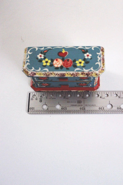 Vintage Dora Kuhn Dollhouse Chest of Drawers Miniature Wood West Germany Hand-Painted