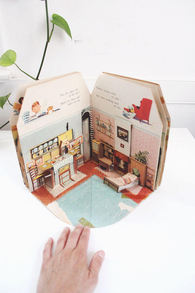 Vintage Dolls House Pop-Up Book Bancroft Publishers Childrens Holland 521A