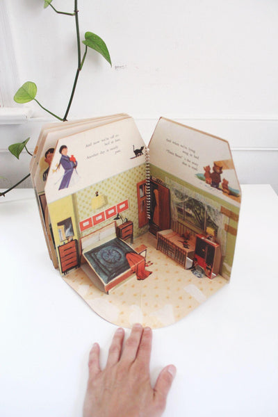 Vintage Dolls House Pop-Up Book Bancroft Publishers Childrens Holland 521A