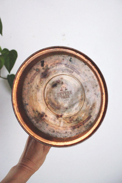 Vintage Paul Revere Ware 1801 Whistling Tea Kettle Stainless Steel Copper Retro