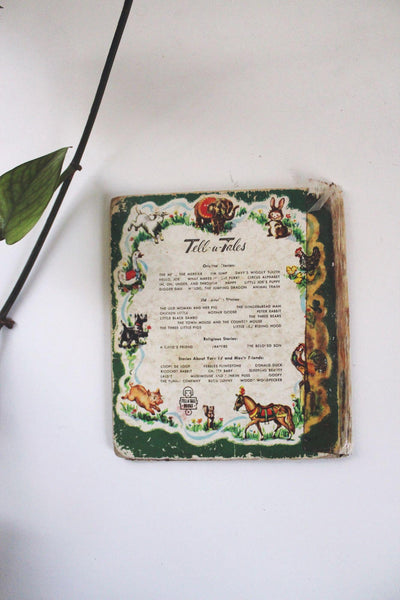 Vintage 1950s Tell-A-Tale Night Before Christmas Childrens Book Whitman Publishing