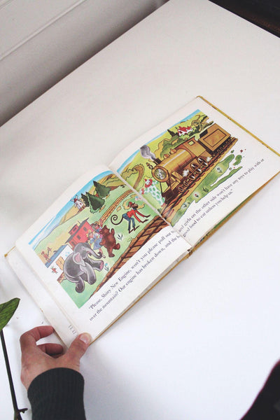 The Little Engine That Could Hardcover Vintage Childrens Book