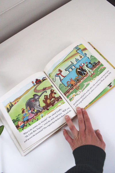 The Little Engine That Could Hardcover Vintage Childrens Book